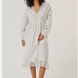 Anthropologie Forever That Girl Lace Midi Dress